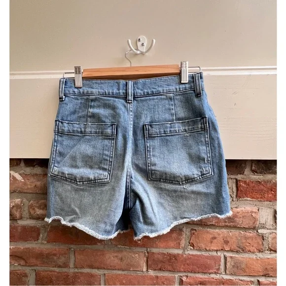Madewell Button-Fly Jean Shorts - Picture 2 of 5